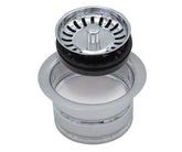 Classic – Complete Stopper & Strainer Unit Waste Disposer Trim – Extended Flange
